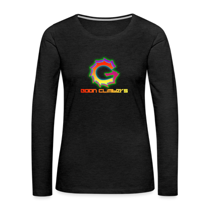 Goon Climber Women's Premium Long Sleeve T-Shirt - charcoal grey