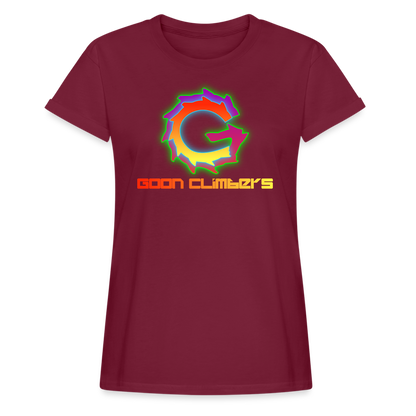 Goon Climber Women's Relaxed Fit T-Shirt - burgundy