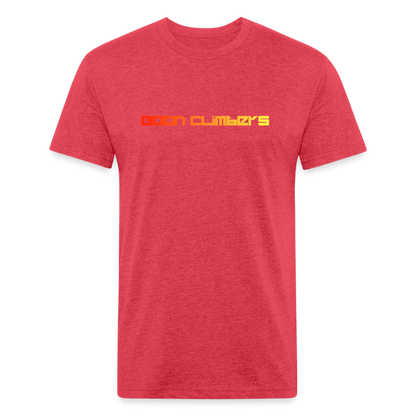 Goon Climber Fitted Cotton/Poly T-Shirt - heather red