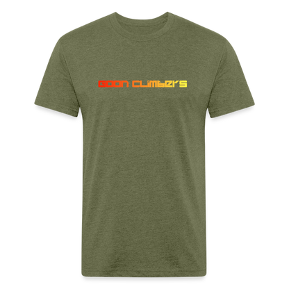 Goon Climber Fitted Cotton/Poly T-Shirt - heather military green