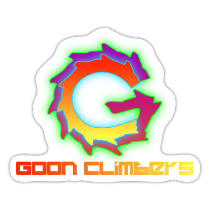 Goon Climber Sticker - white matte