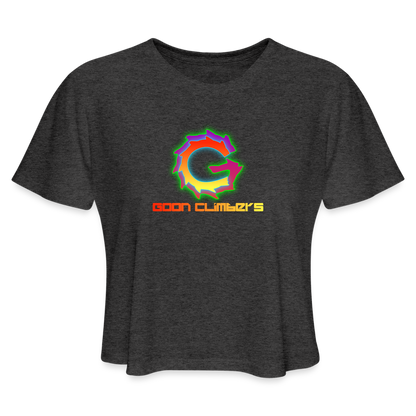 Goon Climber Cropped T-Shirt - deep heather