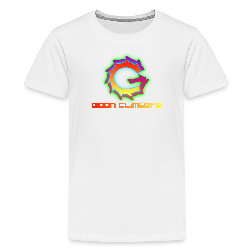 Kids' Goon Climber T-Shirt - white