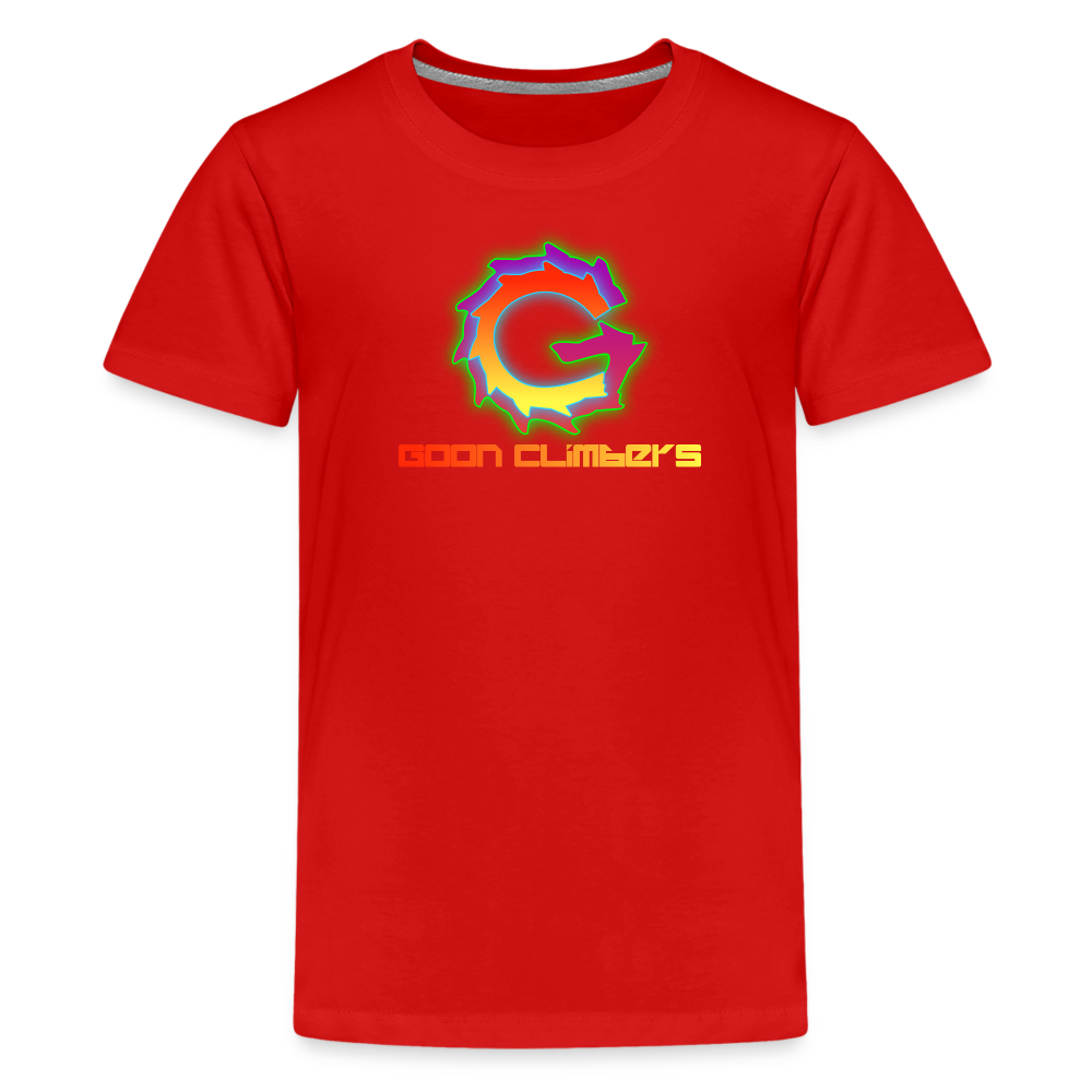 Kids' Goon Climber T-Shirt - red