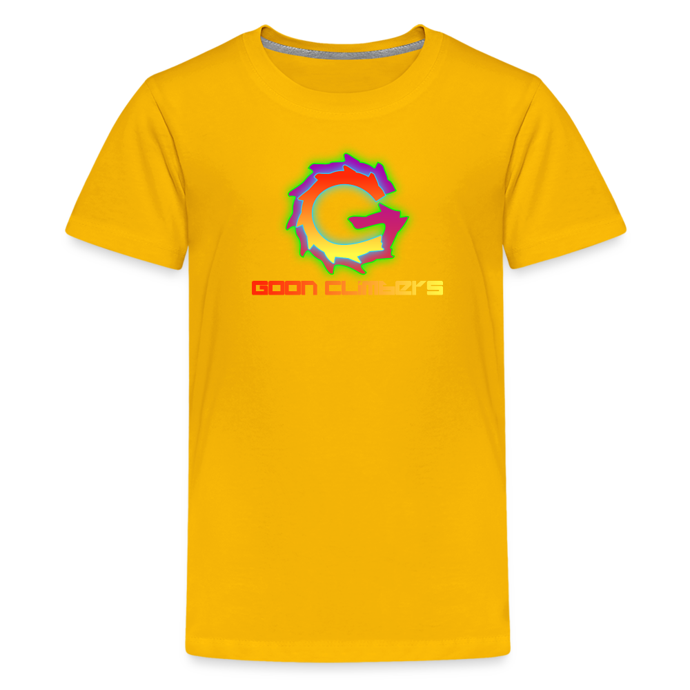 Kids' Goon Climber T-Shirt - sun yellow