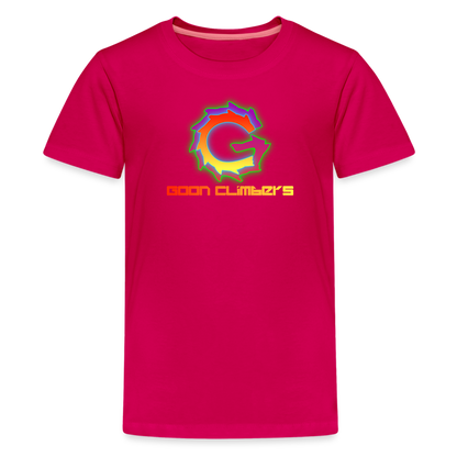 Kids' Goon Climber T-Shirt - dark pink