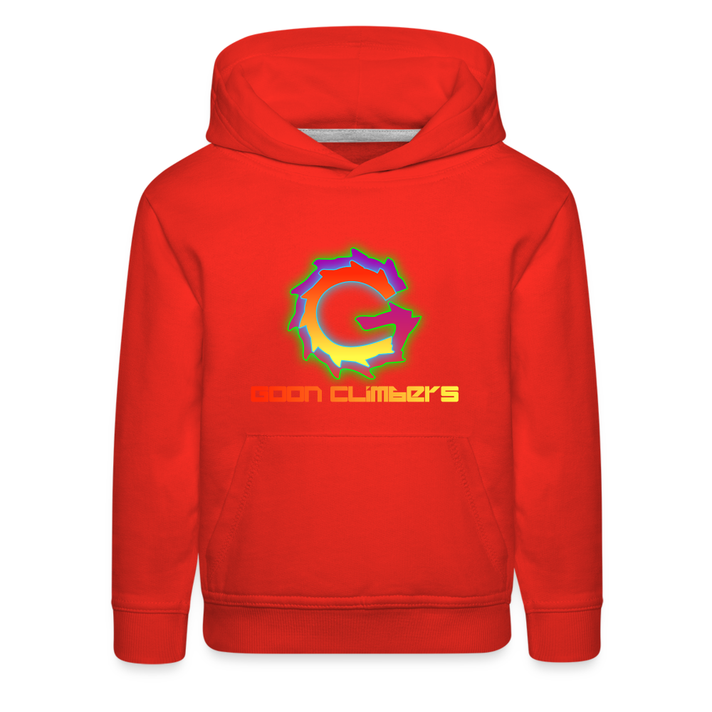 Kids‘ Goon Climber Hoodie - red