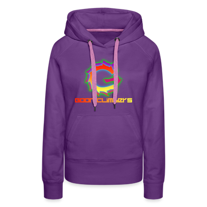 Goon Climber Women’s Premium Hoodie - purple 
