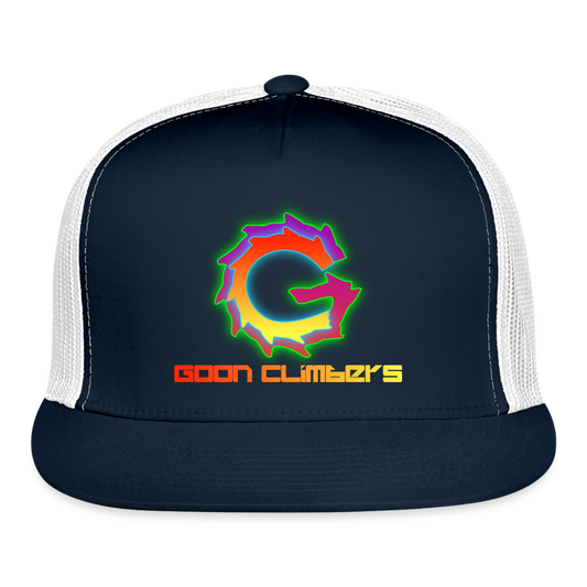 Goon Climber Trucker Snapback - navy/white