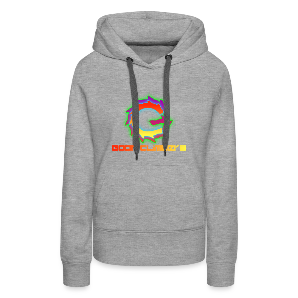 Goon Climber Women’s Premium Hoodie - heather grey