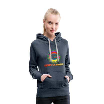 Goon Climber Women’s Premium Hoodie - heather denim