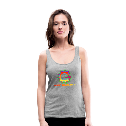 Goon Climber Women’s Premium Tank Top - heather gray