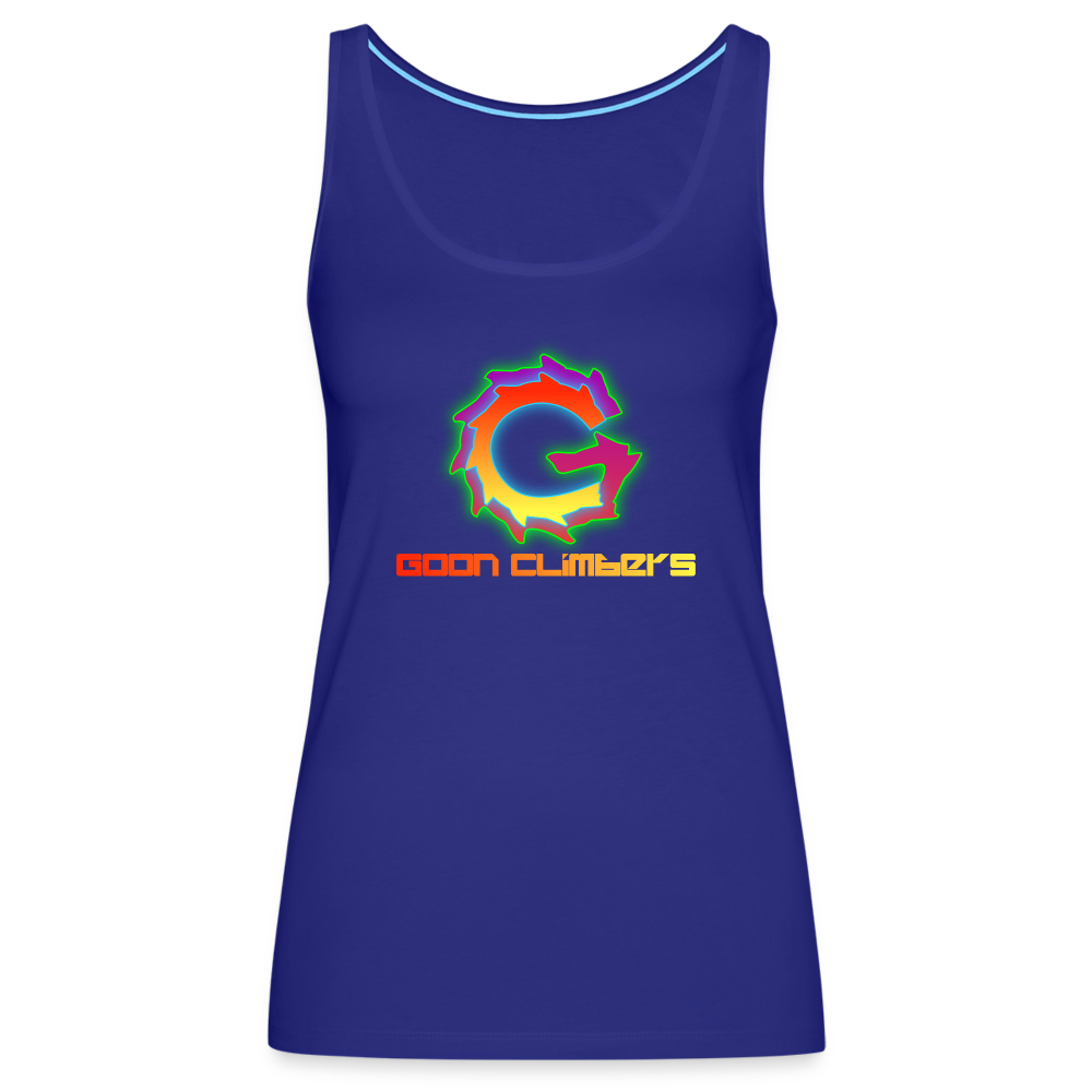 Goon Climber Women’s Premium Tank Top - royal blue