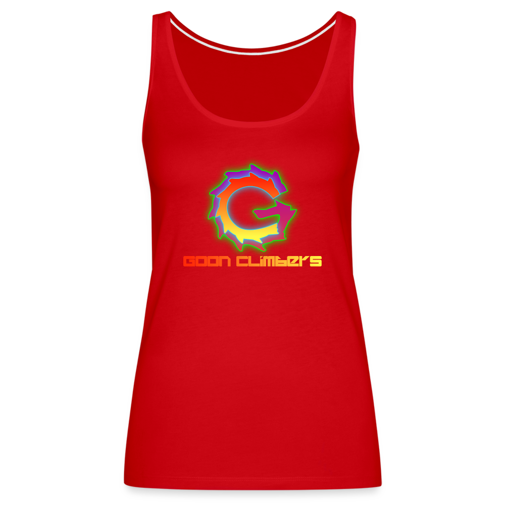 Goon Climber Women’s Premium Tank Top - red