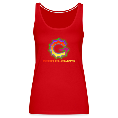 Goon Climber Women’s Premium Tank Top - red