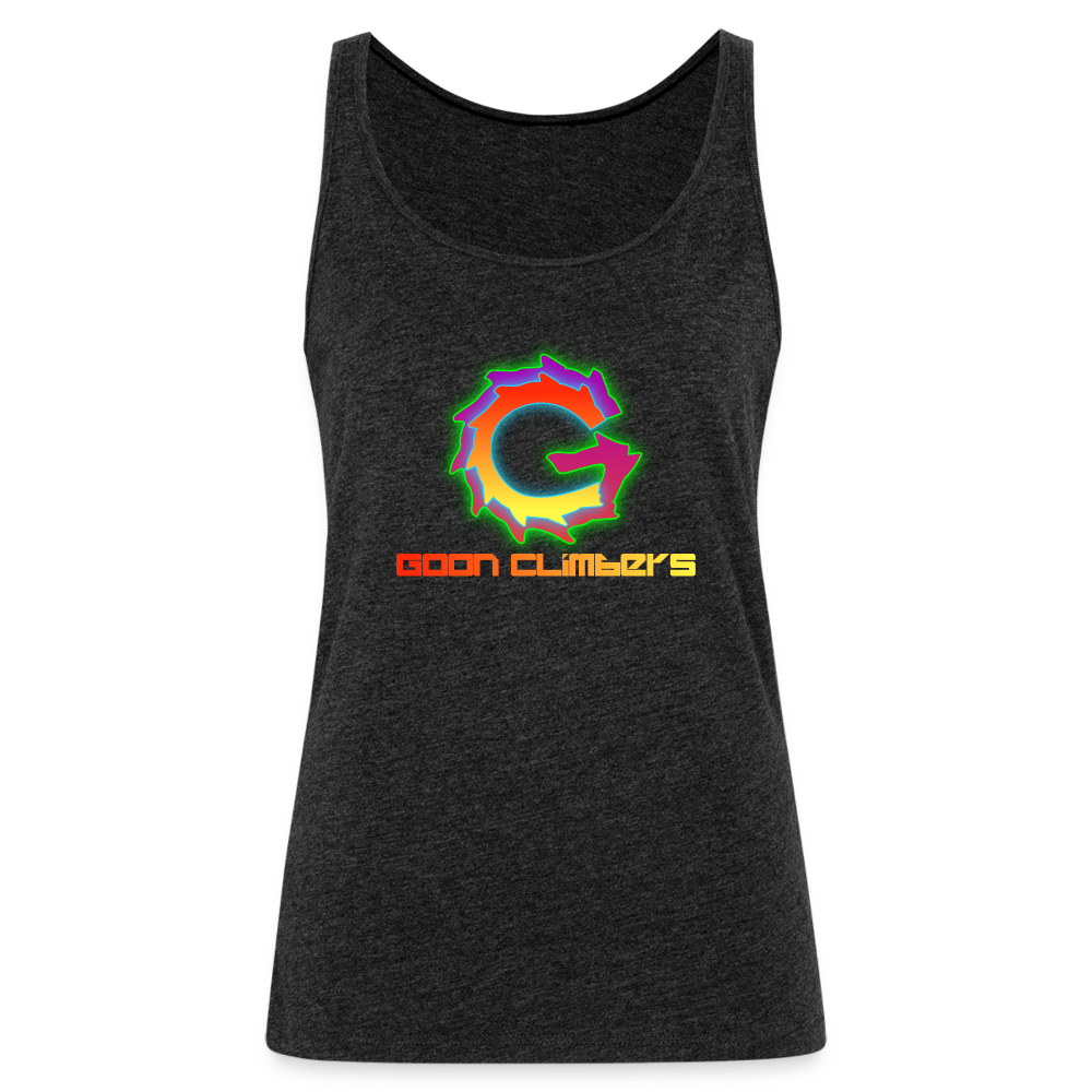 Goon Climber Women’s Premium Tank Top - charcoal grey