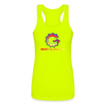 Goon Climber Women’s Performance Tank Top - neon yellow