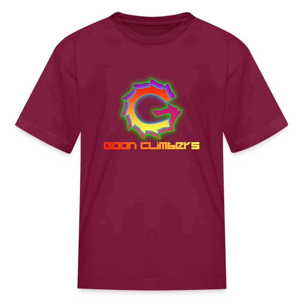 Goon Climbers Kids' T-Shirt - burgundy