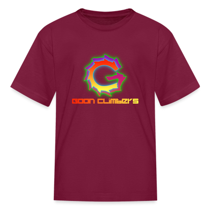 Goon Climbers Kids' T-Shirt - burgundy