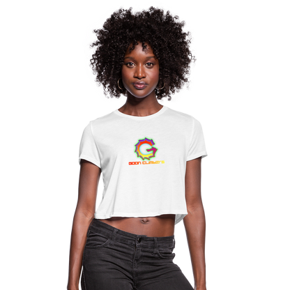 Goon Climbers Women's Cropped T-Shirt - white