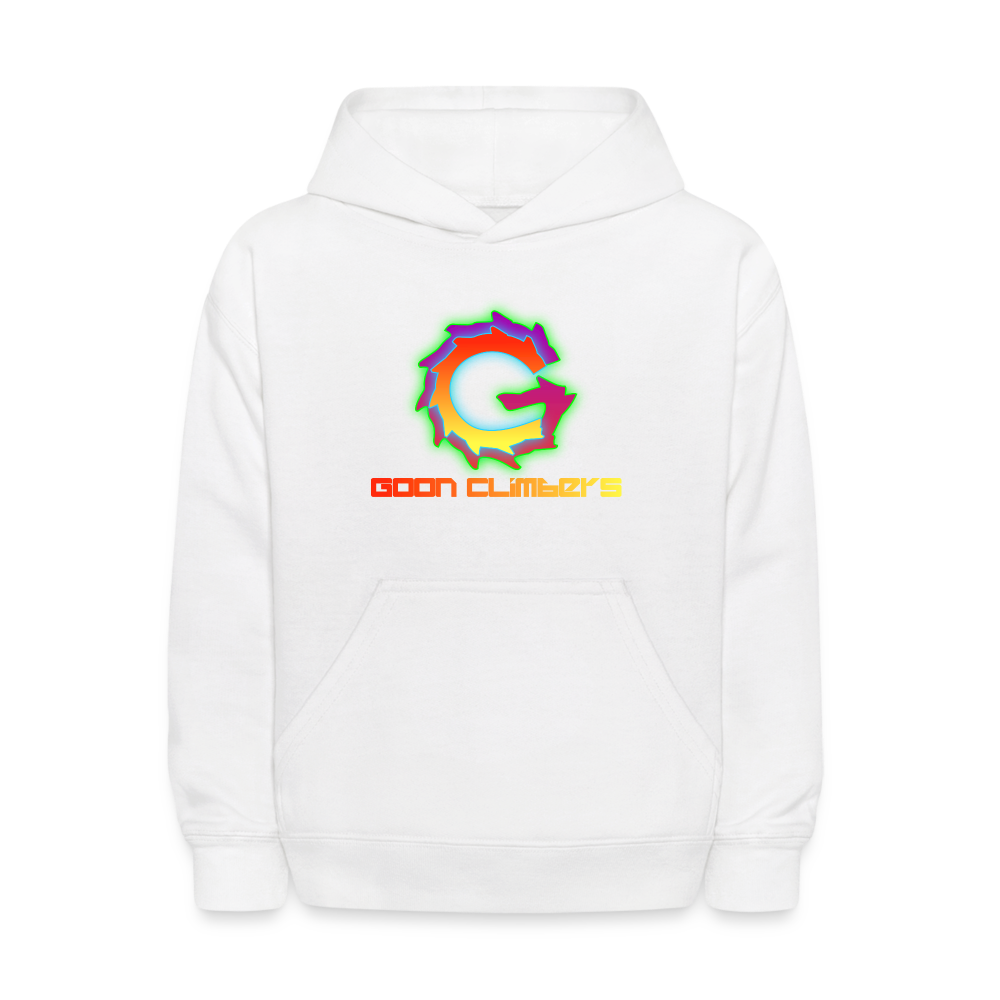 Goon Climber Kids' Hoodie - white