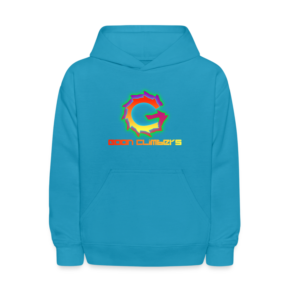 Goon Climber Kids' Hoodie - turquoise