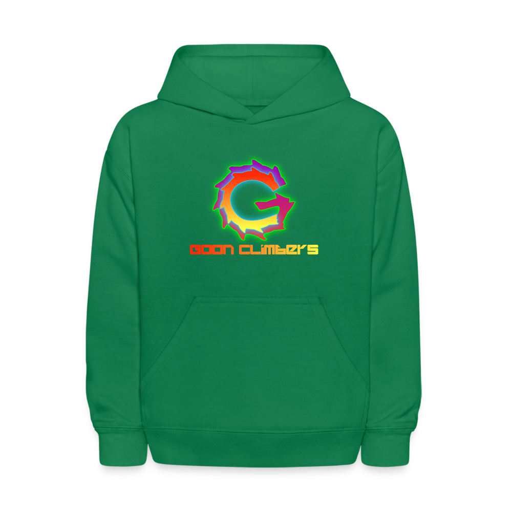 Goon Climber Kids' Hoodie - kelly green