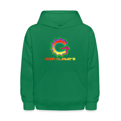 Goon Climber Kids' Hoodie - kelly green