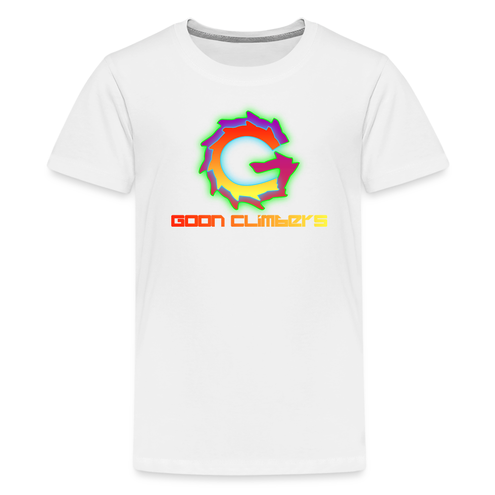 Goon Climber Kids' T-Shirt - white