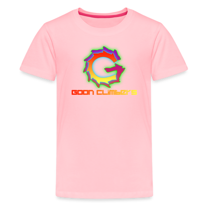 Goon Climber Kids' T-Shirt - pink