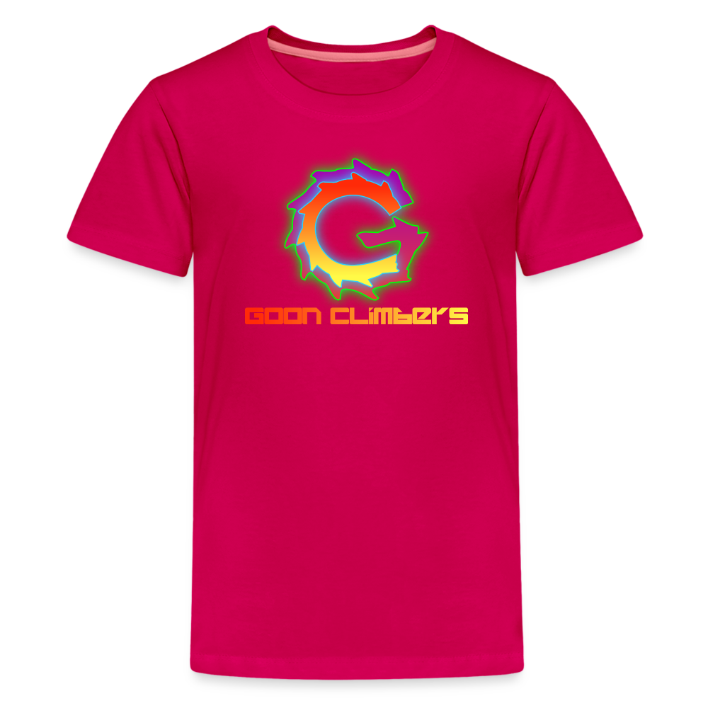 Goon Climber Kids' T-Shirt - dark pink