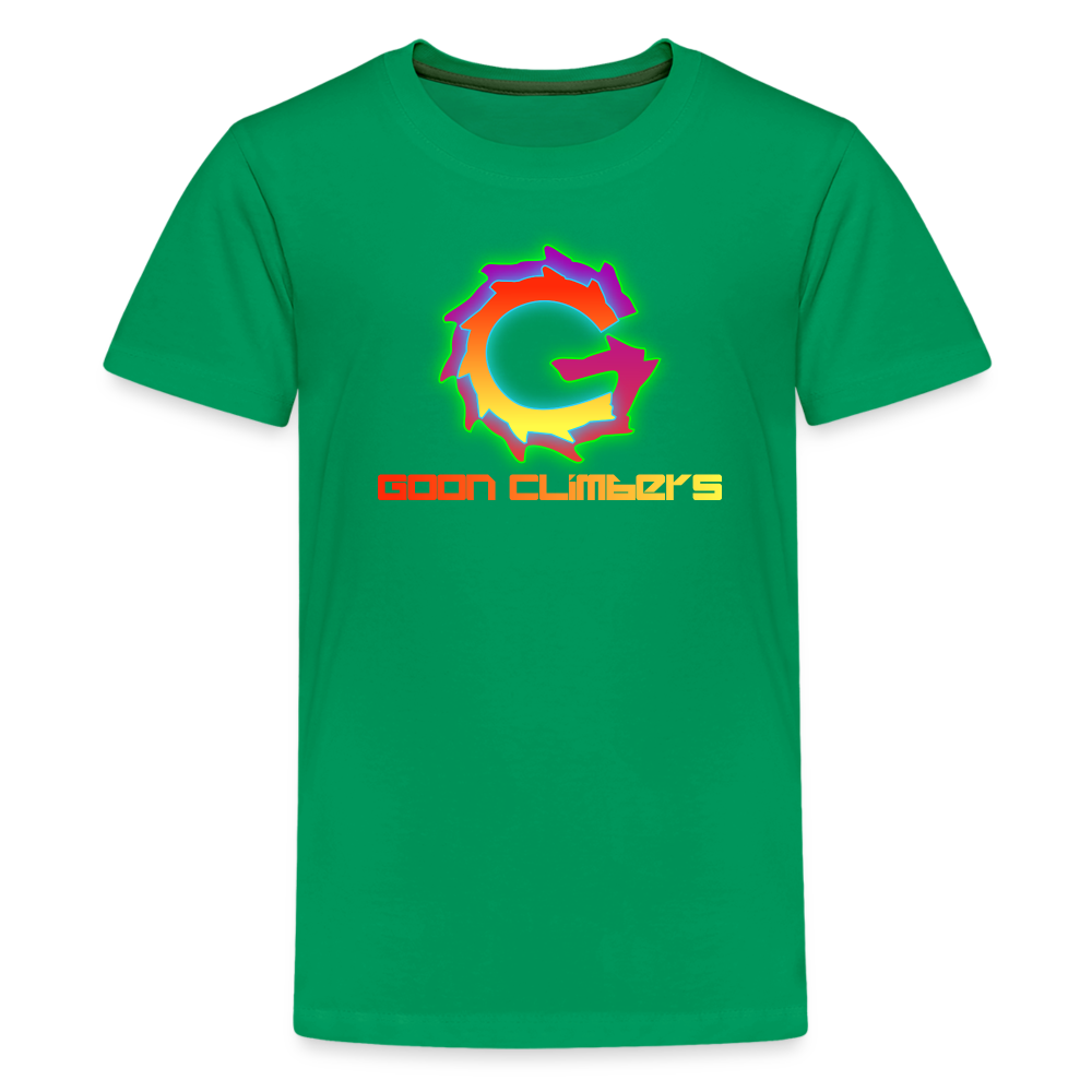 Goon Climber Kids' T-Shirt - kelly green