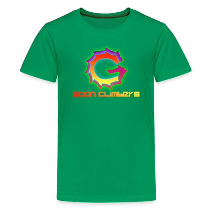 Goon Climber Kids' T-Shirt - kelly green